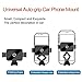 Zoxkoy Car Phone Mount Holder: Car Phone Holder with Sturdy Vent Clip Compatible Universal Cellphone iPhone Samsung Galaxy