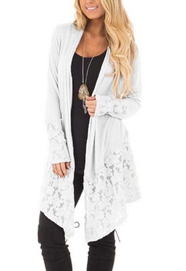 plus size longline cardigan