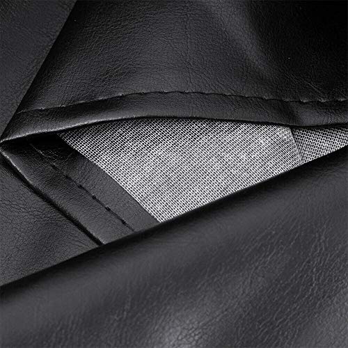 Heavens Tvcz Heavy Duty Fitted PU Leather Shuffleboard Table Cover Dust Prevention Waterproof Protector from damaging Your Shuffleboard Table 16ft 200" X 27" X 8"