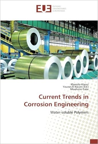 Current Trends In Corrosion Engineering Water Soluble Polymers