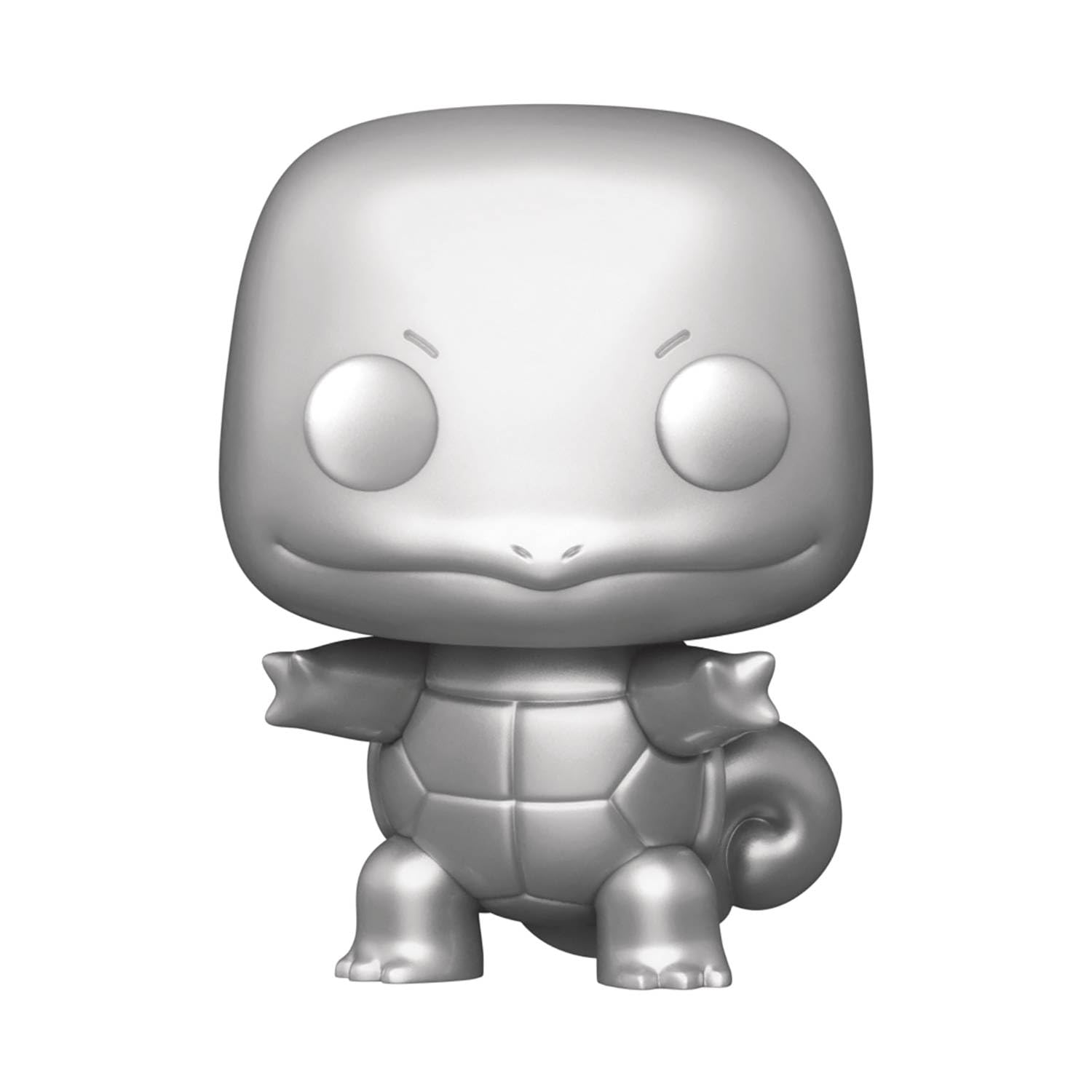 Pop Pokemon Squirtle Silver Vinyl Figure