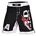 ARD New Extreme MMA Fight Shorts UFC Cage Fight Grappling Muay Thai Boxing Black