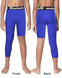 Dizoboee Youth Boys Compression Pants One Leg 3/4
