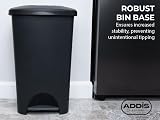 Addis Everyday 50 Litre Pedal Bin Mushroom view 5