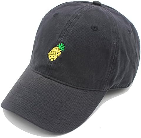 Hatter USA Embroidered Pineapple Unstructured Unisex Dad Hat