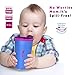 Wow Cup for Kids Original 360 Sippy Cup, Blue with Yellow Lid, 9 oz