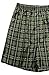 Alexander Del Rossa Mens Satin Boxer Shorts, Plaid Individual or Packs