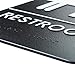 USA Made - Men's and Women's Restroom Signs ADA-Compliant Bathroom Door Signs for Offices, Businesses, and Restaurants, Black, Blue, Grey and Taupe/Tan Colors (Black Unisex)