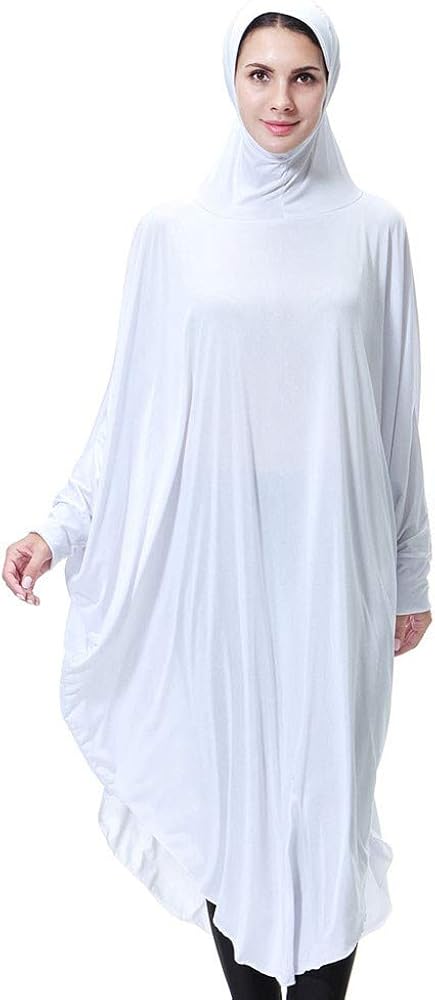 Lazzboy Muslim Daily Feste Langarm Lange Vintage Kleider Khimar Mit Niqab Option Langer Hijab Integriertem Haarband Halt Praktisches Kopftuch Fur Muslimische Frauen Bekleidung Suenaacampo Com 