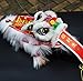 Sparik Enjoy White Lion Marionette Style Puppet - Chinese New Year Dragon Lion - for Play or Display Any Time of Year!