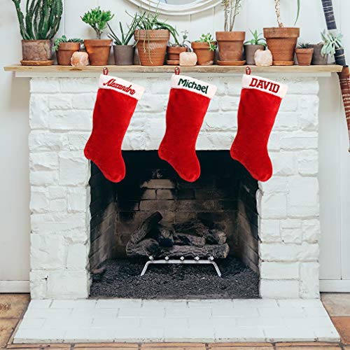 1 Christmas+Stocking+CUSTOM+PERSONALIZED+Embroidered