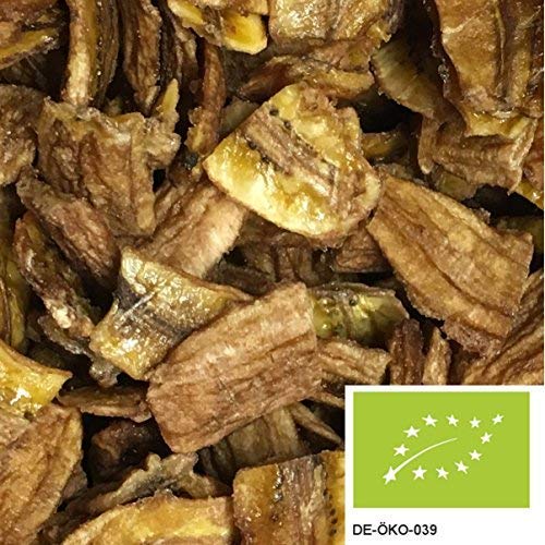 1kg BIO Banane ungezuckert in Rohkostqualität, die unbehandelte Zugabe für Ihr Müsli