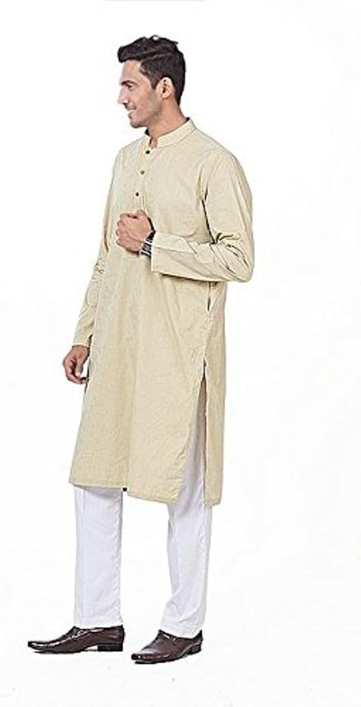 Cellora Indian Traditional Kurta Pyjama Cotton Fabric Men's Kurta Pajama Set Ethnic Wear