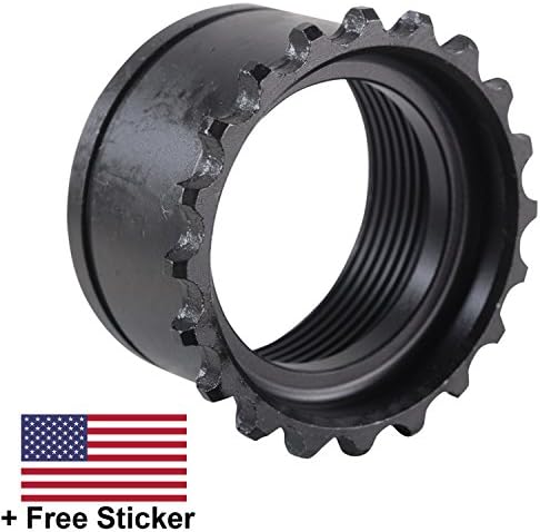 Mil-Spec USA Locking Torque Nut Heat-Treated Hardened + FREE US Flag Sticker