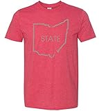 Ohio State Outline Vintage Super Soft Men's T-Shirt