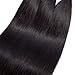 Anknia Brazilian Virgin Hair Straight 3 Bundles Deals 10 12 14 Inches 300 Gram 8A 100% Unprocessed Human Hair Extensions Natural Color Good Cheap Weave Brazilian Straight Hair Bundles
