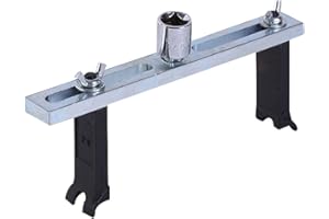 Esweny Fuel Pump Removal Tool - Lock Ring Tool, Tank Cover Wrench, Lid Remove Spanner, 3/8" to 1/2" Universal Adjustable Wrench