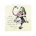 Talking Tables Truly Alice 13 Alice in Wonderland Mad Hatter Party Paper Napkins for a Tea Party or Birthday (40 Pack)