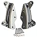 EGO BIKE Chrome 4 Point Docking Hardware Kit Harley Davidson Touring 09-13 Street Glide FLHX