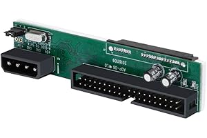 Kingwin SSD/SATA to IDE Bridge Board Adapter, Convert All SATA Devices Easily to IDE. Support 2.5 Inch, 3.5 Inch HDD, & Compatible w/ SATA I/II/III Hard Drives