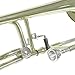Flanger F-860 Intermediate B Flat Tenor Slide Trombone with F Trigger with Case, Mouthpiece, Gloves and Cleaning Cloth