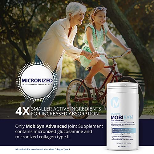 GLUCOSAMINE & Collagen Type II, 30Day Supply, Joint Support Supplement