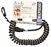 Coleman Cable 01220-02 16/3 1-5-Feet Coilex TM Coil Cord with Belt Clip