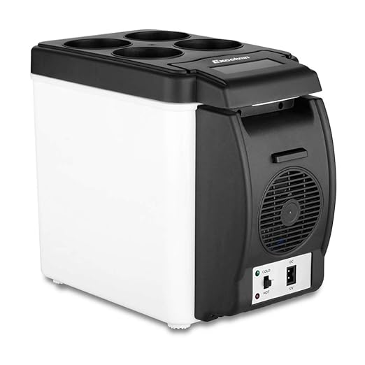 SMEARTHYB 12V 6L Coche Mini Nevera Refrigerador Auto Portátil ...