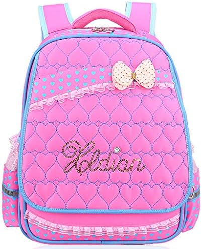 Girls Double Shoulders Backpack with Folden Cover