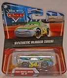 Disney/Pixar Cars Rubber Tires Exclusive Series Faux Wheel Drive No. 54 1:55 Scale