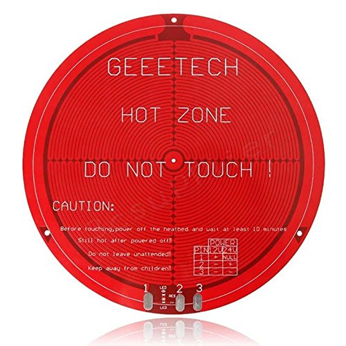 Geeetech Dpa-06724 Round PCB Heatbed for Delta Rostock Mini for 3d Printer