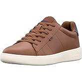 Men's Hampton Fashion Sneaker, Chestnut/British Navy/Whisper White, 10.5 M