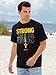 Kerusso Men's Strong to The Finish T-Shirt - Black - X-Large
