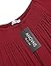 ANGVNS Women Off Shoulder Strapless Pleated Loose Cotton Shirts
