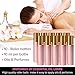 Rose Gold Ultimate Essential Oil Roller Bottles Set With Stainless Steel Balls, 10 Pack 10ml Leakproof Glass Bottle With 11 Rollerballs For Perfume & Aromatherapy Oils 1 Funnel + Opener & 192 Labels
