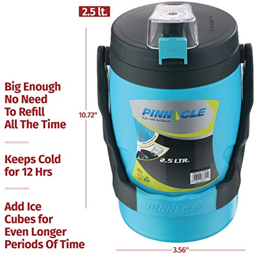 Reusable Insulated Water Jug Leakproof Portable Water Jug 85oz