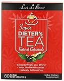 Laci Le Beau Super Dieter's Tea, All Natural Botanicals, 60 Count Box (Pack of 2)