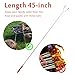 Premium Marshmallow Roasting Sticks: Set Of 7 Extra-Long 45
