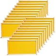 20-Pack Beehive Frames Bee Hive Frame with Waxed Foundation Sheet Unassembled Beehive Frames, 9-1/8-Inch