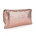 Women's Bling Clutch Handbag Aluminum Metal Mesh Evening Bag Cocktail Party Wedding