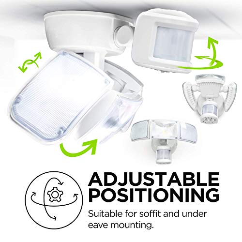 Home Zone Security Mark 4 Tripe Head Outdoor LED Motion ...