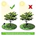 KEYNICE Solar Lights, Outdoor Solar Spotlights, IP65 Waterproof Landscape Lighting Lamp, Bright and Dark Sensing Auto On Off Security Night Lights with 2 Warm White Lights for Pathway Garden Patio