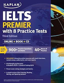 Ielts Premier: Online + Book + CD (Kaplan Test Prep)