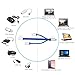 KiWiBiRD USB Type C to USB 3.0 Adapter HUB, 1 x USB-C to USB 3.0 Female, 2X USB-C to USB 2.0 Female, 3-Port USB C OTG HUB for MacBook, MacBook Pro, Google Pixel, Galaxy S8/S9, More USB-C Devices