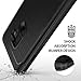 Ringke Onyx Compatible with Galaxy A8 2018 Case Fine Brushed Metal Design Flexible & Slim Dynamic Stroked Line Pattern Trim Durable Anti-Slip TPU Impact Shock-Absorbent Case - Black