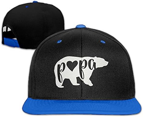 Grandpa Bear.png Cap Flat Brim Cap Unisex