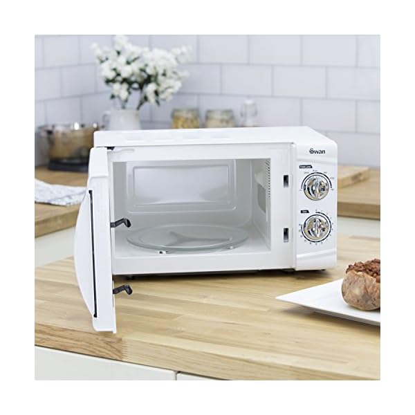 Swan-SM3090N-Manual-Solo-Microwave-with-6-Power-Levels-800-Watt-20-Litre-White Swan Manual Solo Microwave with 6 Power Levels, 800 Watt, 20 Litre, White