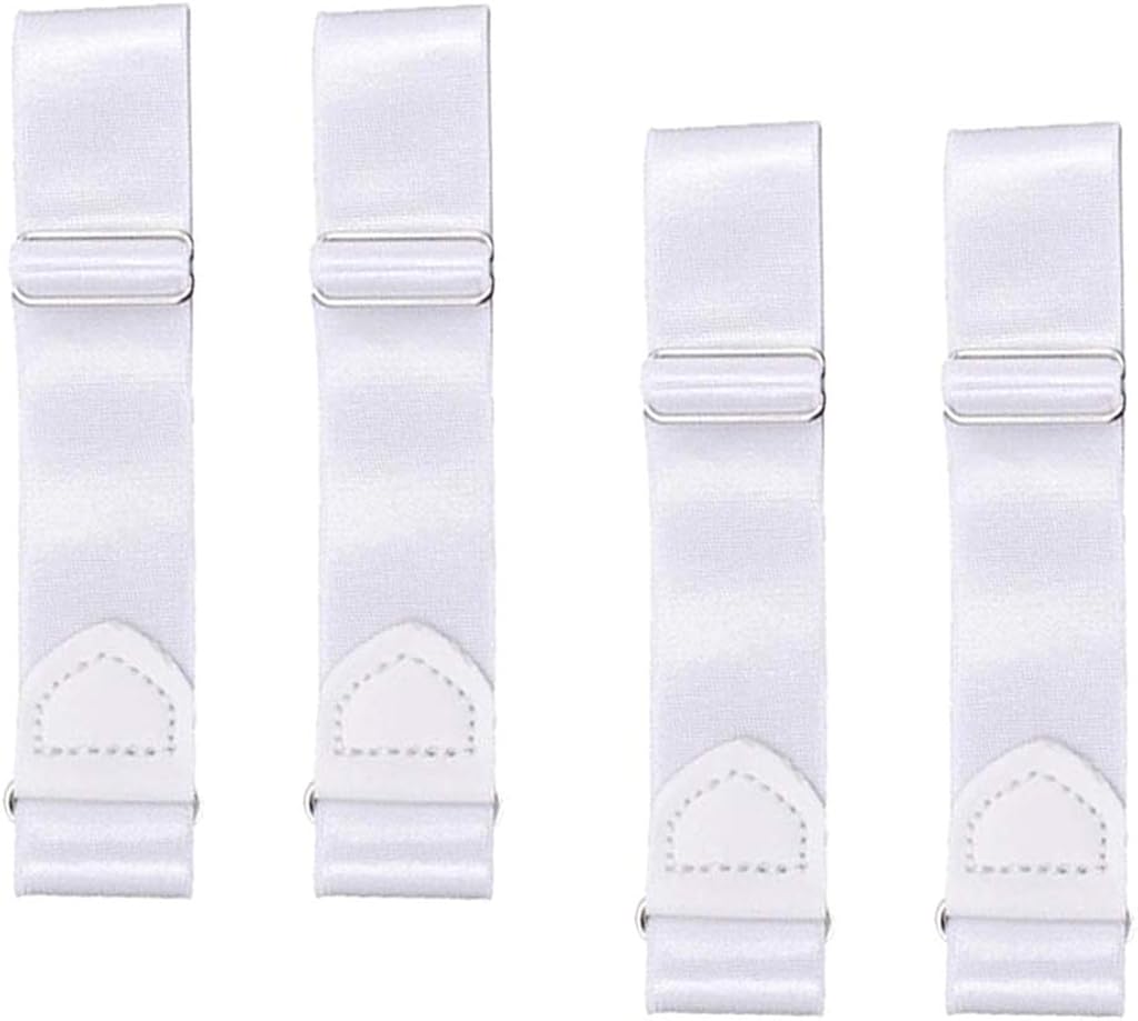 2 Pairs Mens Shirt Armband Elastic Shirt Sleeve Arm Band Wedding Party