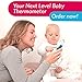 IPROVEN Digital Ear Thermometer for Adults, Kids and Babies, [Fast, Accurate and Easy to Use] Fever Alarm, Ear and Forehead Mode, LED Display with Big Buttons, Unique Design, DMT-316
