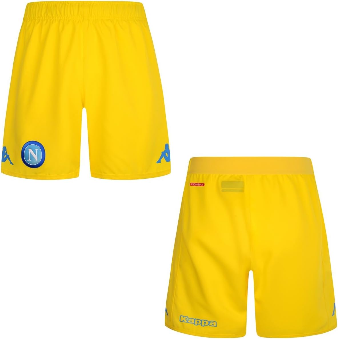 Kappa pantaloncino uomo giallo fluo dorgolip. uomo clinika - Stileo.it